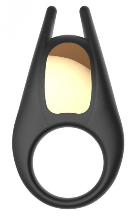 Черное эрекционное виброкольцо Lucas II с пультом ДУ - Winyi - в Санкт-Петербурге купить с доставкой