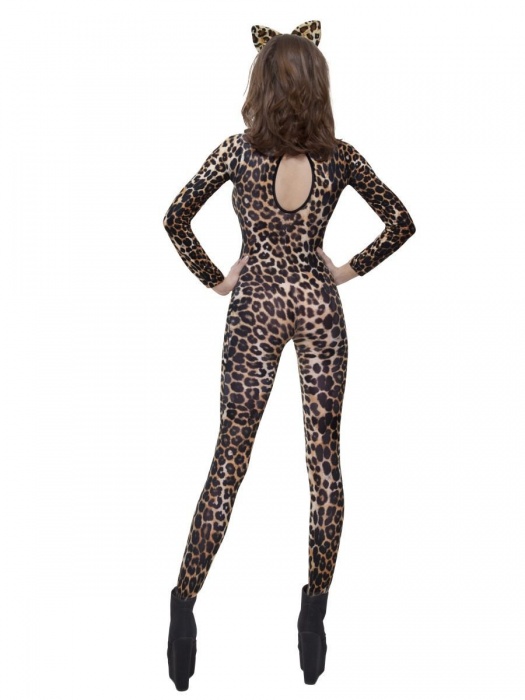 Облегающий комбинезон в звериной расцветке - Fever купить с доставкой