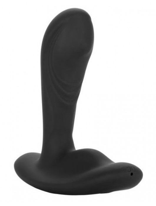 Черный вибромассажер простаты Eclipse Tapered Roller Ball Probe - California Exotic Novelties - в Санкт-Петербурге купить с доставкой