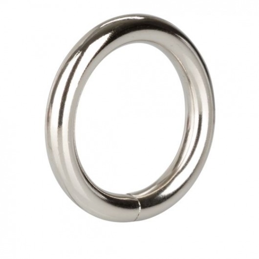 Серебристое эрекционное кольцо Silver Ring - California Exotic Novelties - в Санкт-Петербурге купить с доставкой