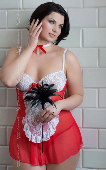 Игровая сорочка Fifi с фартучком (большой размер) - SoftLine купить с доставкой