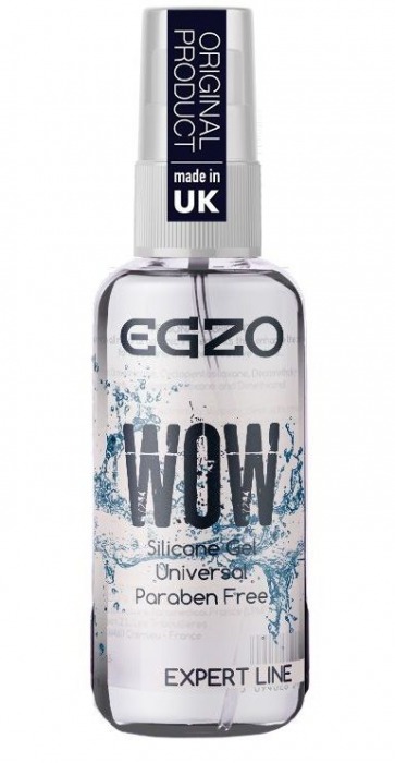 Универсальная смазка на силиконовой основе EGZO WOW Expert Line - 50 мл. - EGZO - купить с доставкой в Санкт-Петербурге