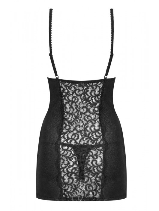 Коротенькая сорочка Laluna с кружевом - Obsessive купить с доставкой