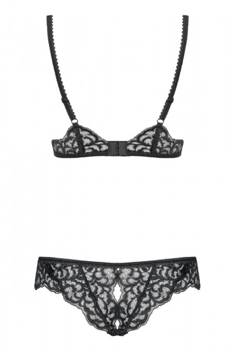 Роскошный комплект кружевного белья Laluna - Obsessive купить с доставкой