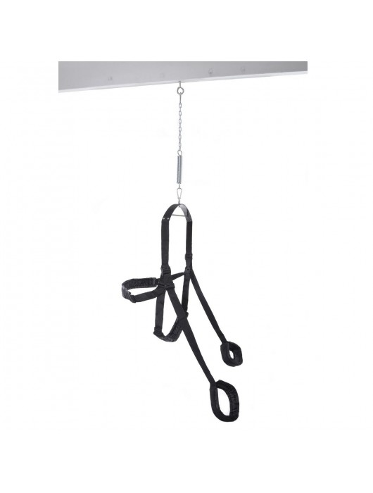 Чёрные секс-качели - Pipedream - купить с доставкой в Санкт-Петербурге