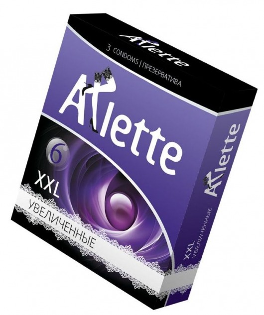 Презервативы Arlette XXL увеличенного размера - 3 шт. - Arlette - купить с доставкой в Санкт-Петербурге