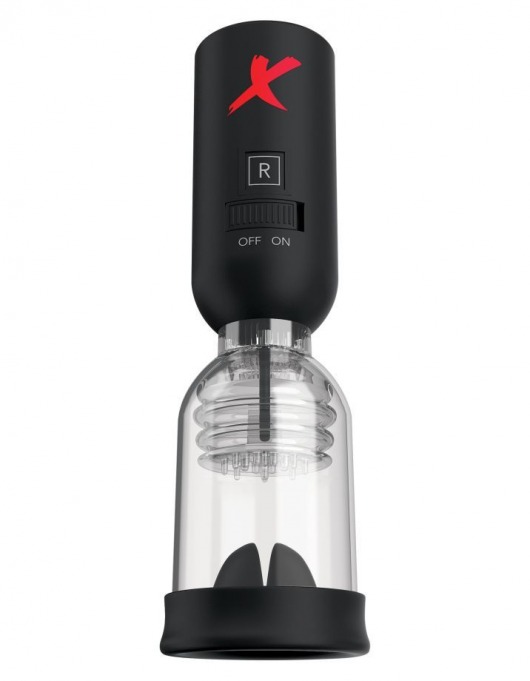 Прозрачный насос Tip Teazer Power Pump - Pipedream - в Санкт-Петербурге купить с доставкой