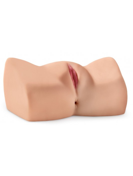 Телесный вибромастурбатор-полуторс Interactive Bad Girl - Pipedream - в Санкт-Петербурге купить с доставкой