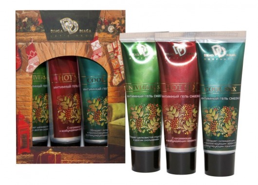 Набор возбуждающих интимных гель-смазок для пары - БиоМед - купить с доставкой в Санкт-Петербурге