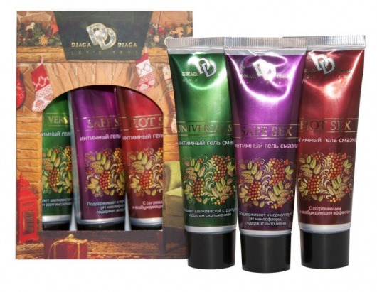 Подарочный набор интимных лубрикантов для пары - БиоМед - купить с доставкой в Санкт-Петербурге