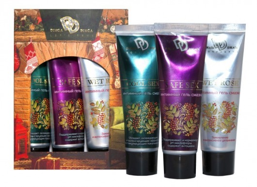 Подарочный набор ухаживающих лубрикантов - БиоМед - купить с доставкой в Санкт-Петербурге