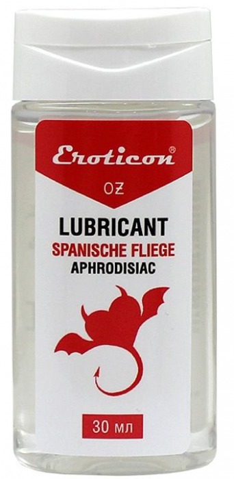Возбуждающая гель-смазка  Шпанская Мушка  - 30 мл. - Eroticon - купить с доставкой в Санкт-Петербурге