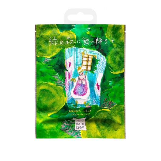 Соль-саше для ванн  В зеленом лесу  с ароматом лесных деревьев - 30 гр. -  - Магазин феромонов в Санкт-Петербурге