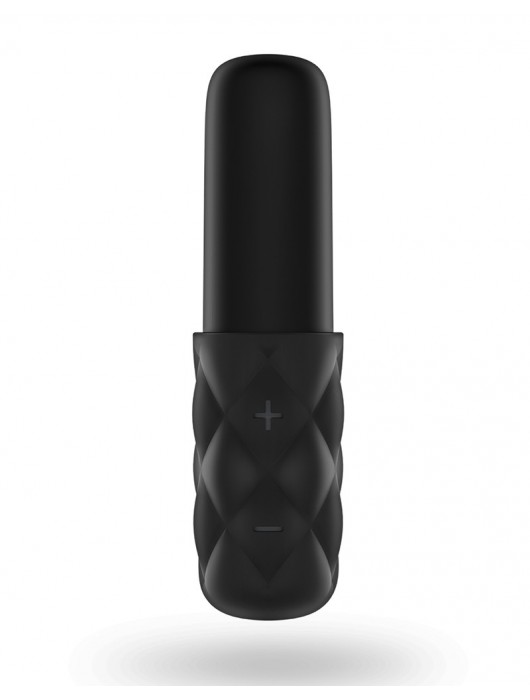 Чёрно-серебристая вибропуля Satisfyer Mini Sparkling Darling - Satisfyer