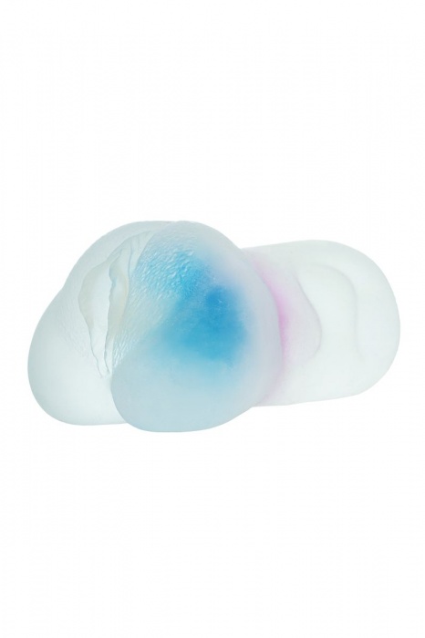 Прозрачный реалистичный мастурбатор Juicy Pussy Crystal Wave - ToyFa - в Санкт-Петербурге купить с доставкой