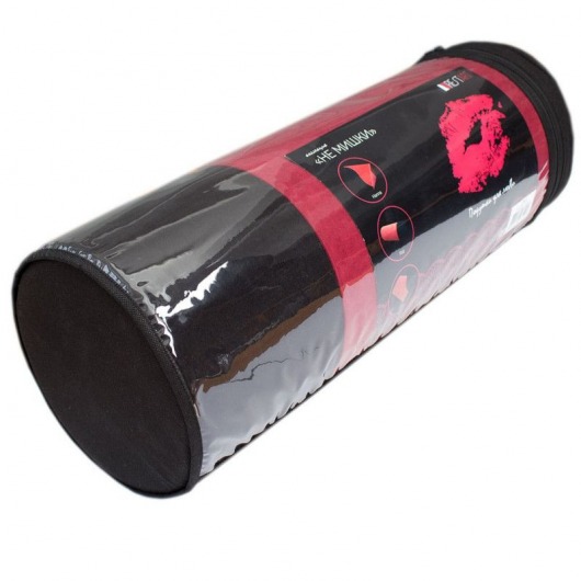 Малиново-черная подушка для любви POLI - RestArt - купить с доставкой в Санкт-Петербурге