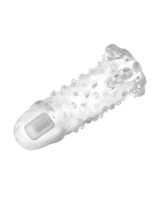 Насадка с пупырышками, усиками и вибропулькой - Baile - в Санкт-Петербурге купить с доставкой