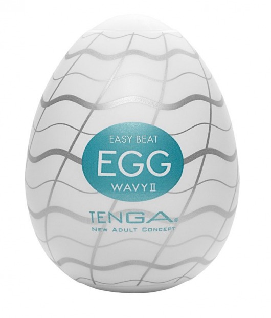 Мастурбатор-яйцо EGG Wavy II - Tenga - в Санкт-Петербурге купить с доставкой