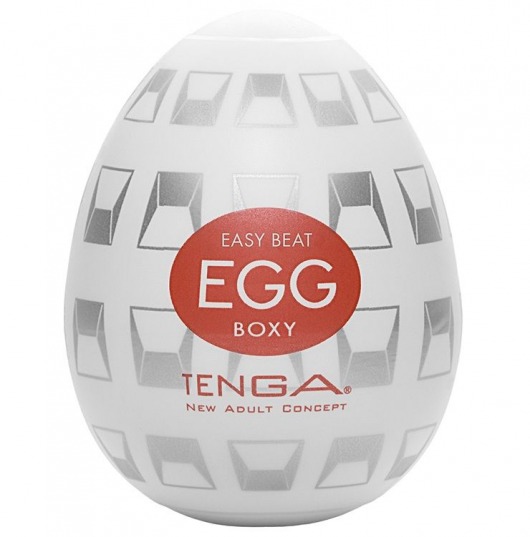 Мастурбатор-яйцо EGG Boxy - Tenga - в Санкт-Петербурге купить с доставкой