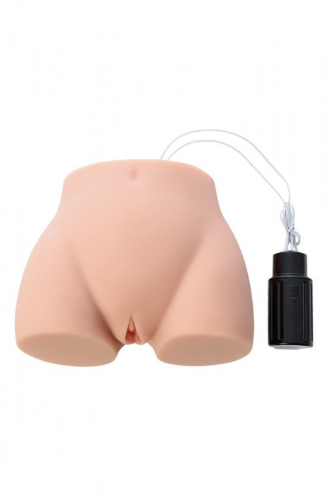 Мастурбатор-полуторс Cherry с вибрацией и двумя любовными тоннелями - KOKOS - в Санкт-Петербурге купить с доставкой