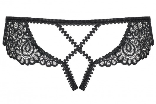 Изящные трусики Mixty с интимным доступом - Obsessive купить с доставкой