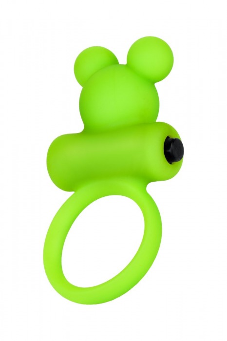 Зеленое виброкольцо на пенис A-Toys - A-toys - в Санкт-Петербурге купить с доставкой