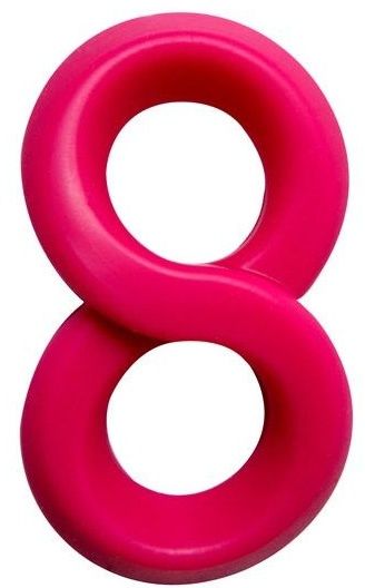 Розовое эрекционное кольцо на пенис RINGS LIQUID SILICONE - Dream Toys - в Санкт-Петербурге купить с доставкой