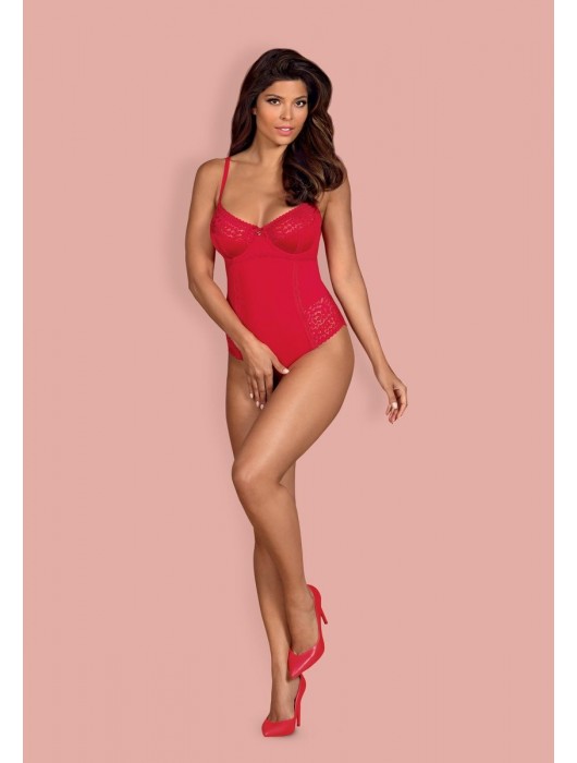 Пикантное кружевное боди Jolierose - Obsessive купить с доставкой