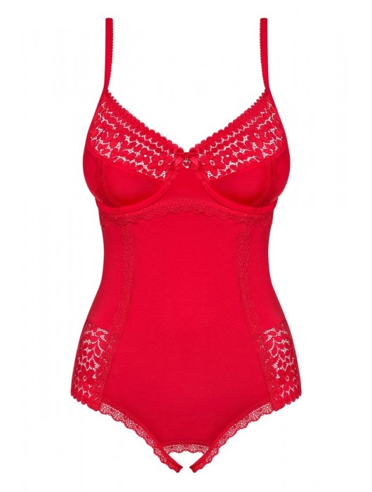 Изящное кружевное боди Jolierose - Obsessive купить с доставкой