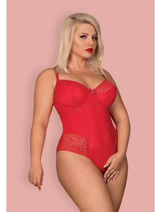 Изящное кружевное боди Jolierose - Obsessive купить с доставкой