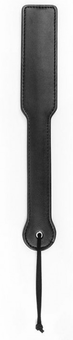 Черная гладкая шлепалка NOTABU с широкой ручкой - 32 см. - Bior toys - купить с доставкой в Санкт-Петербурге