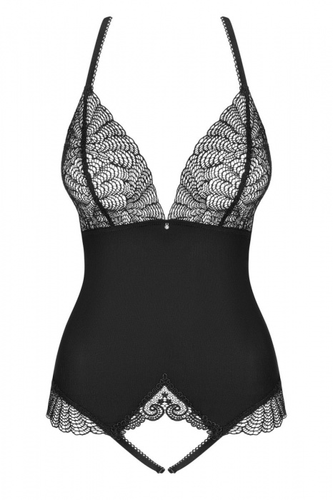 Пикантное кружевное боди Chiccanta - Obsessive купить с доставкой