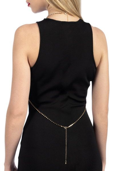 Золотистое украшение на тело BIJOUX DE CORPS JADE OR - Bijoux Pour Toi купить с доставкой