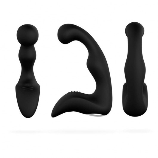 Черный вибростимулятор простаты JAY - RestArt - в Санкт-Петербурге купить с доставкой