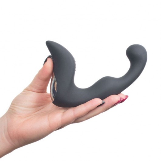 Черный вибростимулятор простаты JAY - RestArt - в Санкт-Петербурге купить с доставкой