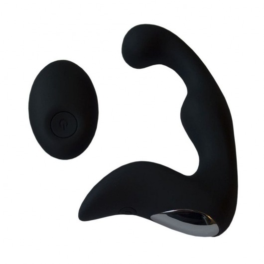 Черный вибростимулятор простаты JAY - RestArt - в Санкт-Петербурге купить с доставкой