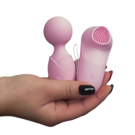 Розовый вибронабор для женщин SONG - RestArt