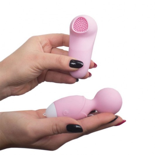 Розовый вибронабор для женщин SONG - RestArt