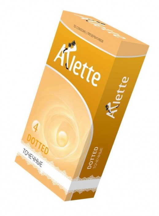 Презервативы Arlette Dotted с точечной текстурой - 12 шт. - Arlette - купить с доставкой в Санкт-Петербурге