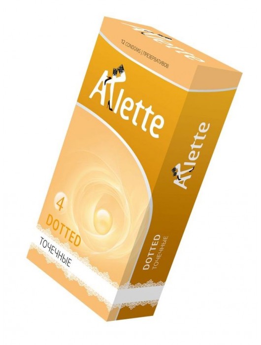 Презервативы Arlette Dotted с точечной текстурой - 12 шт. - Arlette - купить с доставкой в Санкт-Петербурге