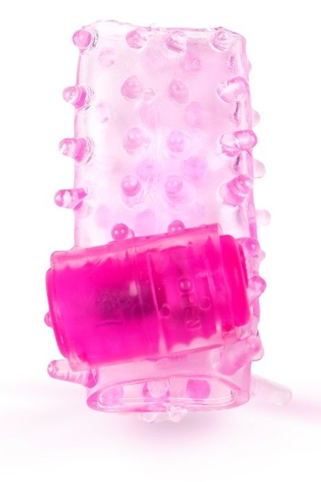 Розовая насадка на член с вибрацией - Brazzers - в Санкт-Петербурге купить с доставкой