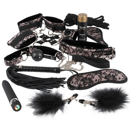 Эротический набор Kink Me с кружевом - Orion - купить с доставкой в Санкт-Петербурге