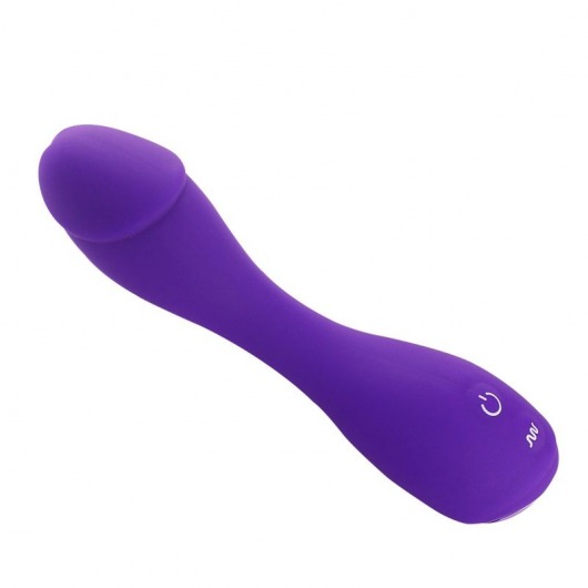 Фиолетовый вибратор Devil Dick - 16 см. - Howells