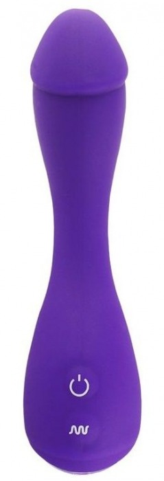 Фиолетовый вибратор Devil Dick - 16 см. - Howells