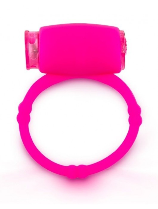 Розовое малоэластичное кольцо на член с вибрацией - Brazzers - в Санкт-Петербурге купить с доставкой