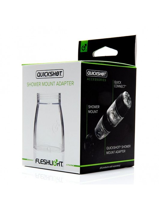 Адаптер для мастурбаторов Fleshlight Quickshot и присоски Shower Mount - Fleshlight - в Санкт-Петербурге купить с доставкой