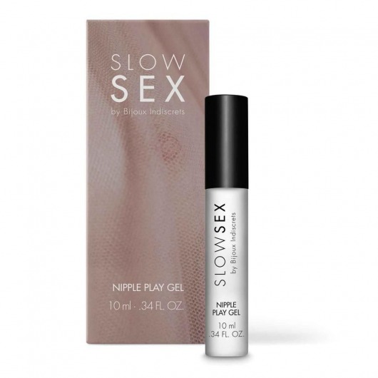 Возбуждающий гель для сосков Slow Sex Nipple Play Gel - 10 мл. - Bijoux Indiscrets - купить с доставкой в Санкт-Петербурге