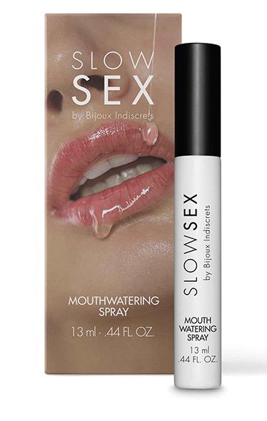 Спрей для усиления слюноотделения Slow Sex Mouthwatering Spray - 13 мл. - Bijoux Indiscrets - купить с доставкой в Санкт-Петербурге