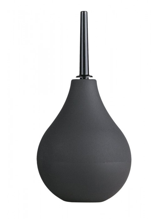 Черный большой анальный душ Black Anal Douche - ONE DC B.V. - купить с доставкой в Санкт-Петербурге