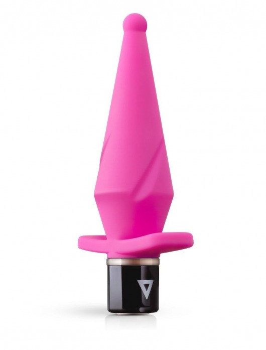 Розовый анальный вибратор LilPlug Vibrator - 13,5 см. - EDC